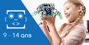 9 - 14 ans / JEUDIS 17h30 - 19h / Cursus : 1ère et 2e année - Durée : 1 trimestre