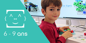 6 - 9 ans / Cursus : 1ère année - Durée : 1 trimestre - SAMEDI 11h-12h